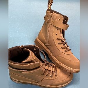 COPY - Dr Martens Combs Tech Y Green Combat Boots